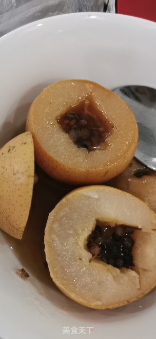 止咳化痰蜂蜜蒸梨的做法步骤：6