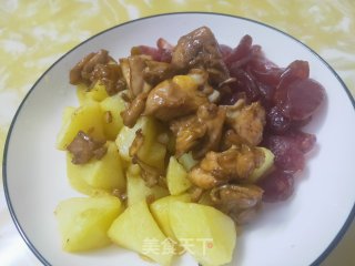 鸡腿腊味饭的做法步骤：4