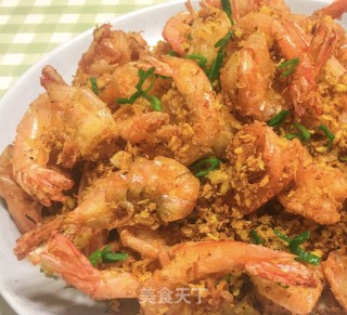 避风塘炒虾的做法步骤：6