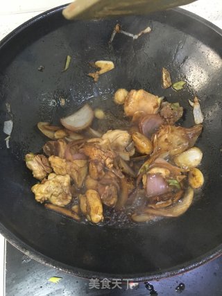 洋葱炒鸡块的做法步骤：7