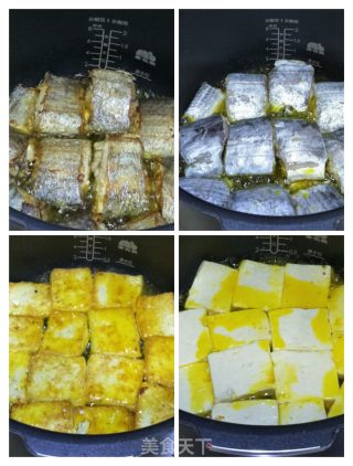 茄汁带鱼焖豆腐的做法步骤：4