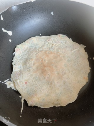 鸡蛋饼的做法步骤：7
