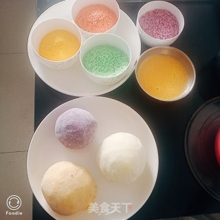 缤纷五彩球的做法步骤：2