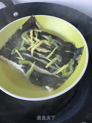 葱油鲽鱼的做法步骤：7