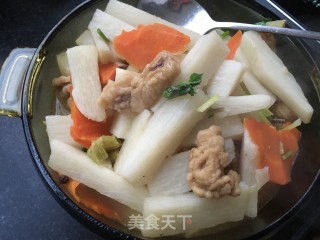 酥肉炖山药的做法步骤：15