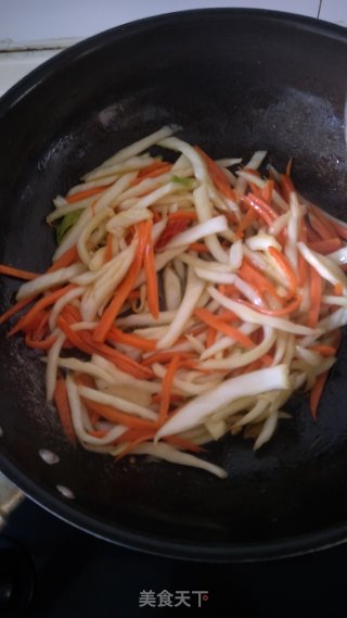 醋溜白菜的做法步骤：5