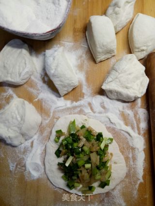 韭菜土豆丝馅饼的做法步骤：5
