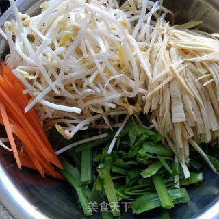 小炒合菜的做法步骤：1