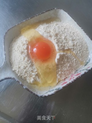 雪花糠片烤虾的做法步骤：2