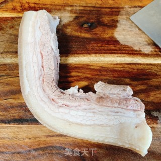 冻豆腐烧五花肉的做法步骤：3