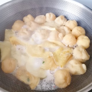 鱼脯蛋饺汤的做法步骤：4