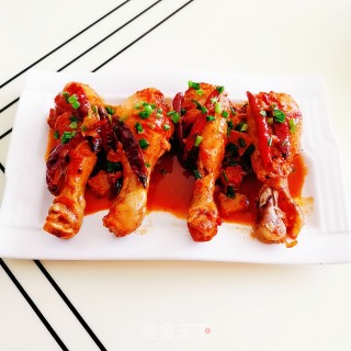 奥尔良焖鸡腿的做法步骤：6