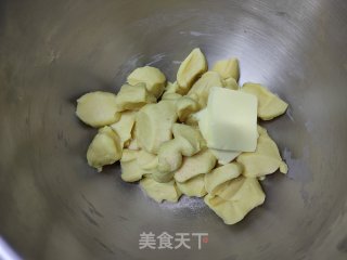 蛋黄奶香吐司的做法步骤：3