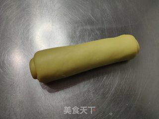 蛋黄奶香吐司的做法步骤：7