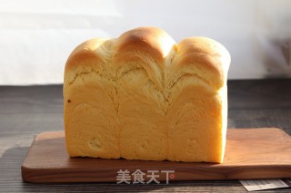 蛋黄奶香吐司的做法步骤：12