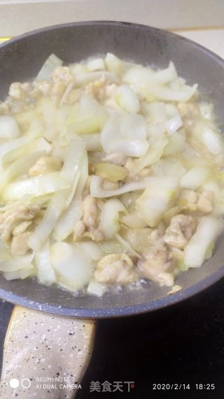 洋葱炒鸡肉的做法步骤：6