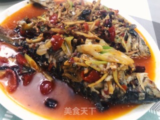 香辣无刺鲫鱼的做法步骤：5