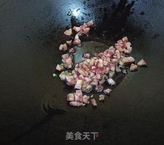 青菜香肠烫饭的做法步骤：3