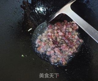 青菜香肠烫饭的做法步骤：4