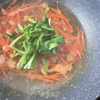 菠菜拌粉丝的做法步骤：6