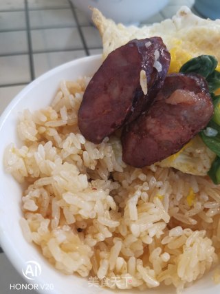 麻辣肠煲仔饭的做法步骤：12