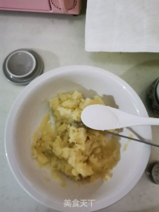 小薯球的做法步骤：3
