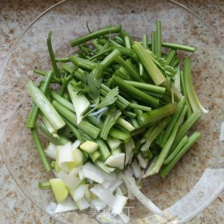 肉丝芹菜炒粉条的做法步骤：1