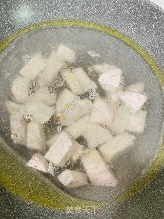 芋头豆腐羹的做法步骤：2