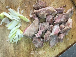 羊肉豆角焖面的做法步骤：3