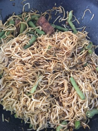 羊肉豆角焖面的做法步骤：14