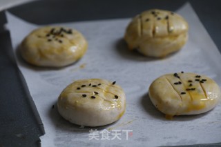 红豆沙酥饼的做法步骤：10