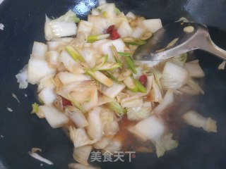 醋溜大白菜的做法步骤：8