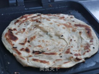 葱花烙饼的做法步骤：9