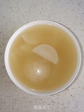 白萝卜牛肉汤的做法步骤：6