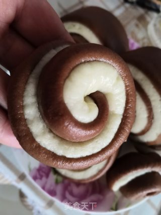 双色馒头的做法步骤：14