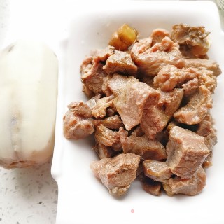 牛腩烧藕块的做法步骤：6