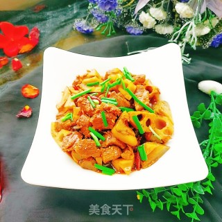 牛腩烧藕块的做法步骤：14