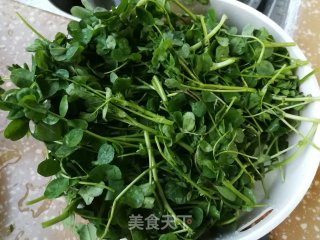 蒜蓉花草的做法步骤：1