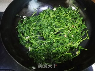 蒜蓉花草的做法步骤：5