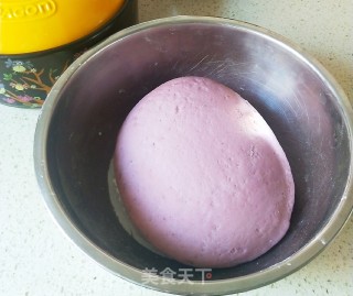 紫薯花样馒头的做法步骤：6