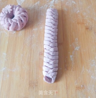 紫薯花样馒头的做法步骤：13