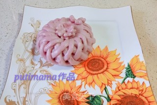 紫薯花样馒头的做法步骤：22