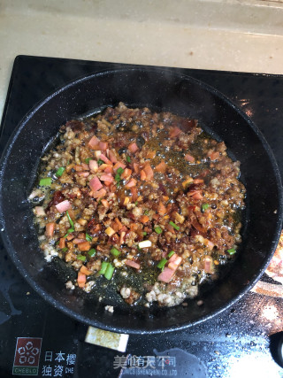 烂肉酸辣豆腐羹（超开胃的酸辣味）的做法步骤：6