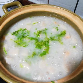 瑶柱虾滑粥的做法步骤：3