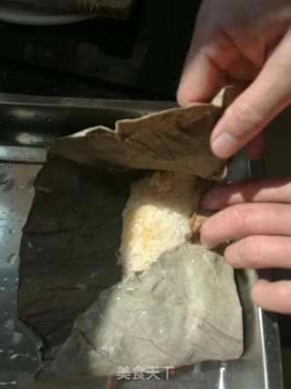 荷香糯米鸡的做法步骤：18