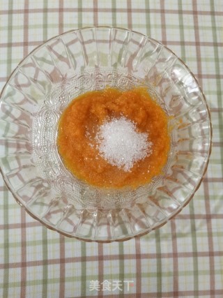 香酥南瓜饼的做法步骤：1