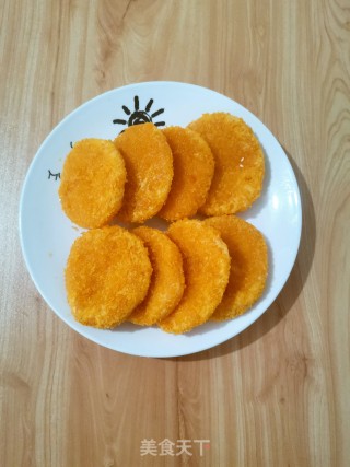 香酥南瓜饼的做法步骤：8