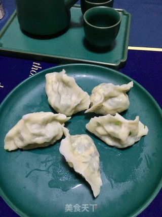韭菜鹅蛋饺的做法步骤：22
