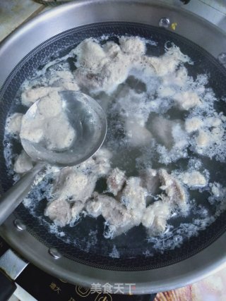 排骨炖豆角的做法步骤：4