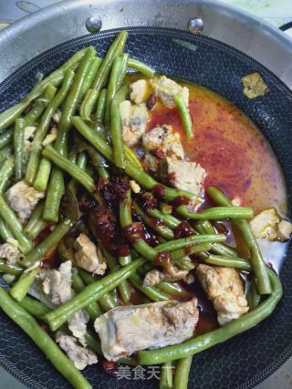 排骨炖豆角的做法步骤：10